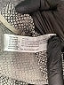 Eileen Fisher 100% Silk Chevron-herringbone Gray Silk Pants Size M - photo 8