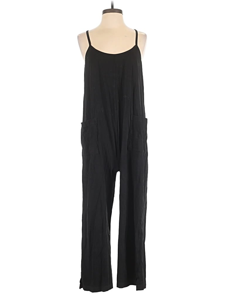 Pre-owned Pact Jumpsuit In Black