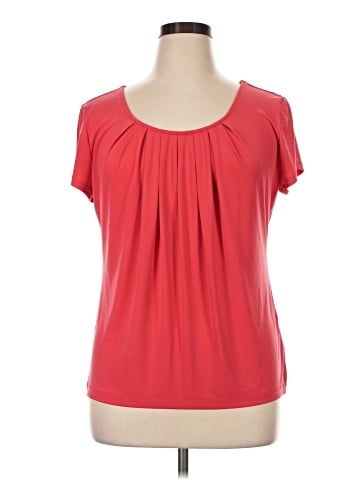 New York & Company Short Sleeve T-Shirt (view 1)