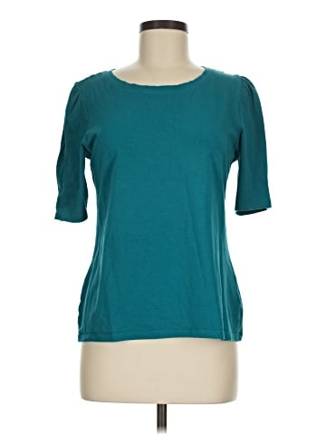 Ann Taylor Factory 3/4 Sleeve T-Shirt (view 1)