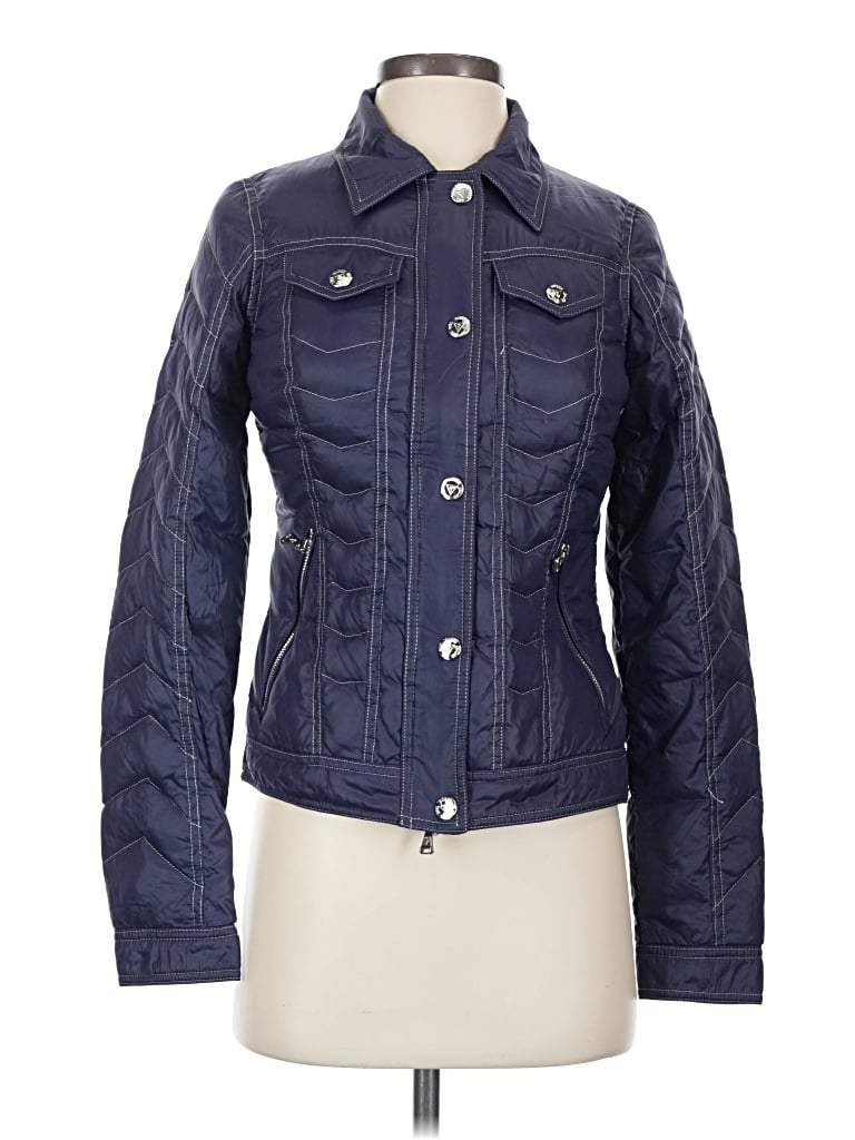 Pre-owned Guess Jacket In Blue