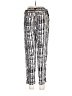 Ella Moss Print Silver Casual Pants Size L - photo 2