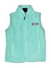 Vineyard Vines 100% Polyester Teal Sweater Vest Size 5 - 6 - photo 1