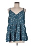 Torrid Teal Sleeveless Top Size Med Plus (00) - photo 1