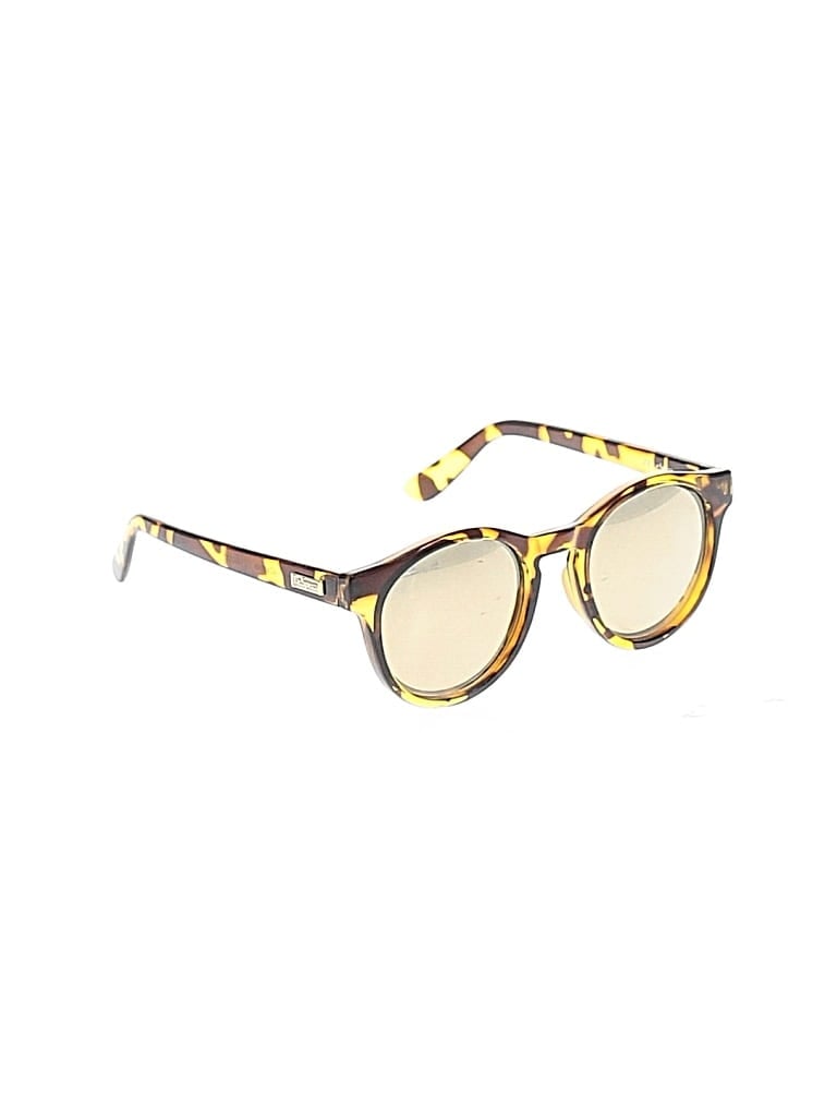 Pre-owned Le Specs Sunglasses In Yellow