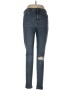 Topshop Hearts Blue Jeans Size 32 waist - photo 1
