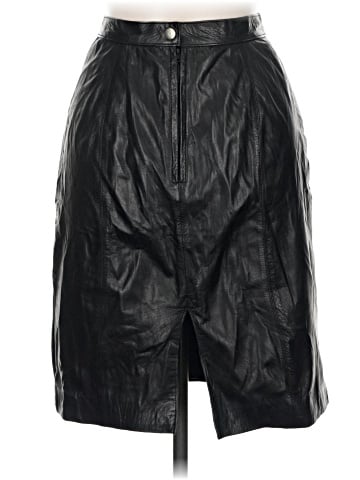 Verducci Leather Skirt (view 2)