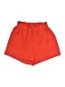 Shein 100% Polyester Solid Red Shorts Size L - photo 1