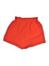 Shein 100% Polyester Solid Red Shorts Size L - photo 2