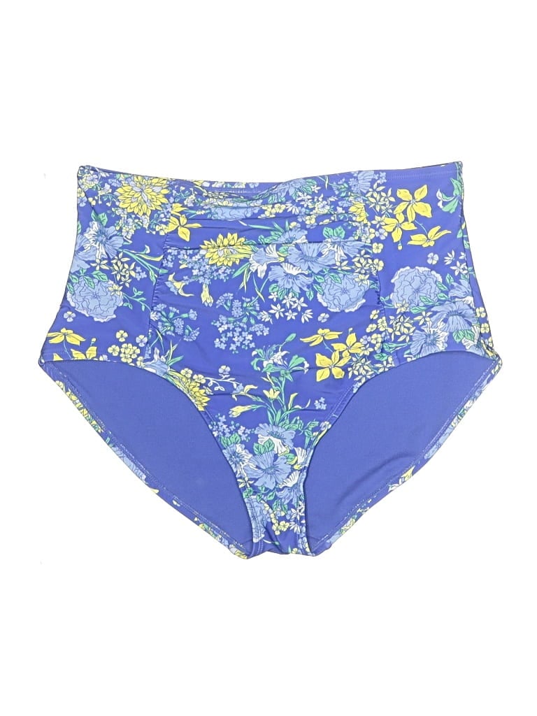 Pre-owned Adore Me Swimsuit Bottoms In Blue