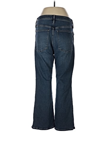 Madewell Curvy Kick Out Crop Jeans in Lenoir Wash (view 2)