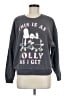 Peanuts Graphic Gray Sweatshirt Size M - photo 1