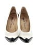Charles Jourdan Color Block Ivory Heels Size 6 - photo 2