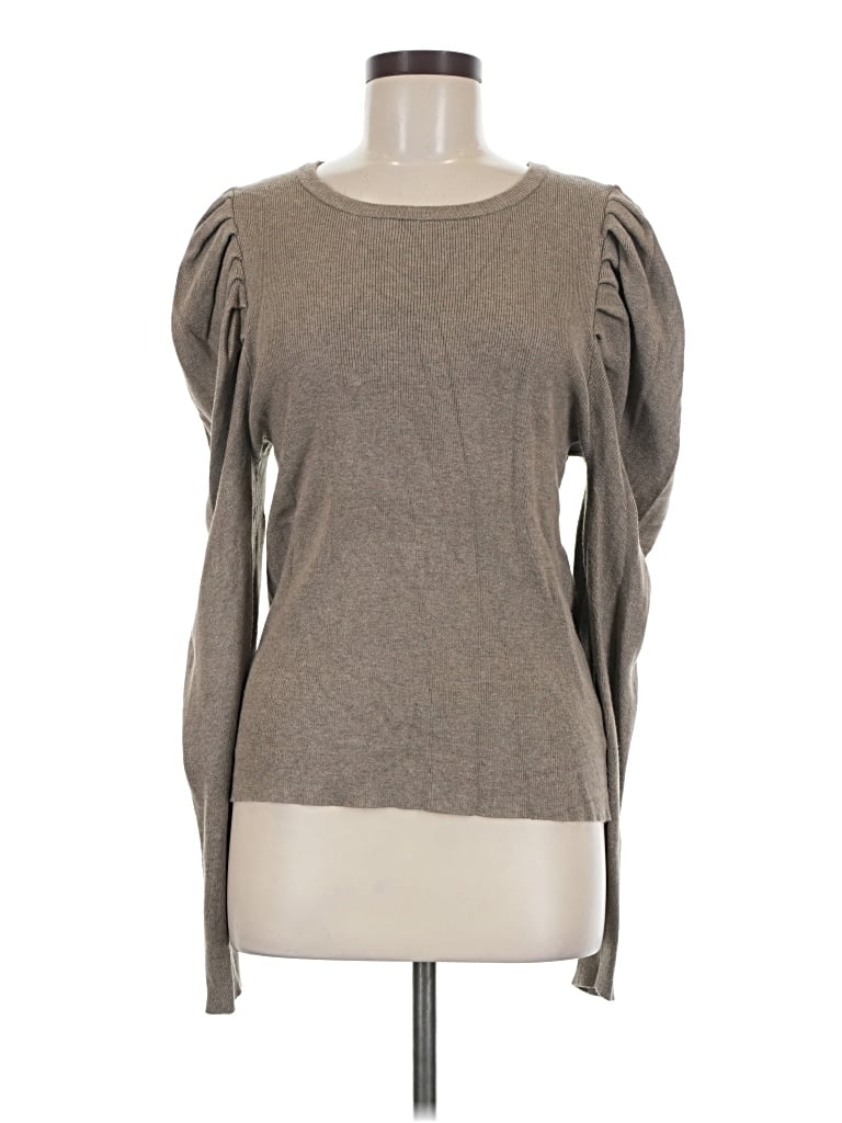 Pre-owned Prolōgue Pullover Sweater In Tan