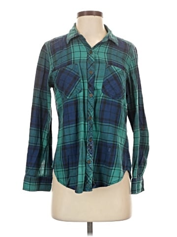 Faded Glory Long Sleeve Button-Down Shirt (view 1)