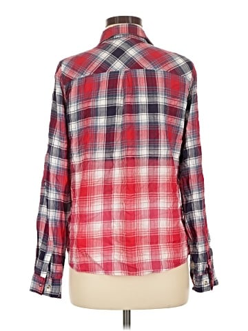 Skies Are Blue Long Sleeve Button-Down Shirt (view 2)