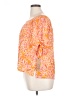 Ruby Rd. Orange Short Sleeve Blouse Size XL Petite - photo 5