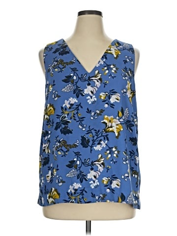Ann Taylor Factory Sleeveless Blouse (view 1)