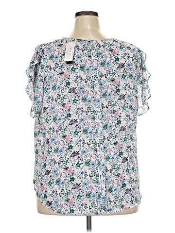 PREMISE Short Sleeve Blouse (view 2)