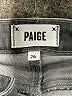 Paige Chevron-herringbone Gray Jeans Size 26 waist - photo 7