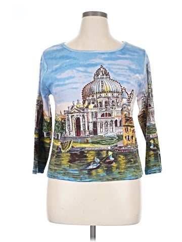 DressBarn 3/4 Sleeve Top (view 1)