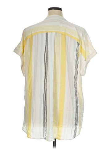 Jones New York Short Sleeve Blouse (view 2)