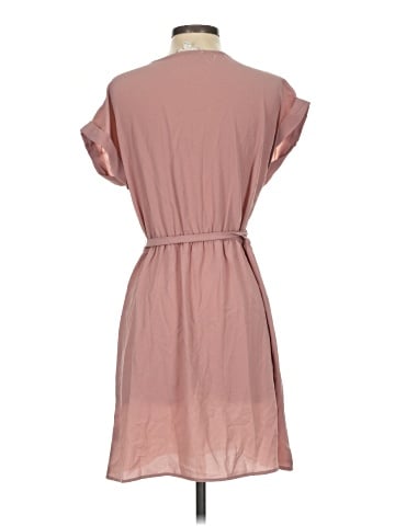 Pink Rose Casual Dress (view 2)