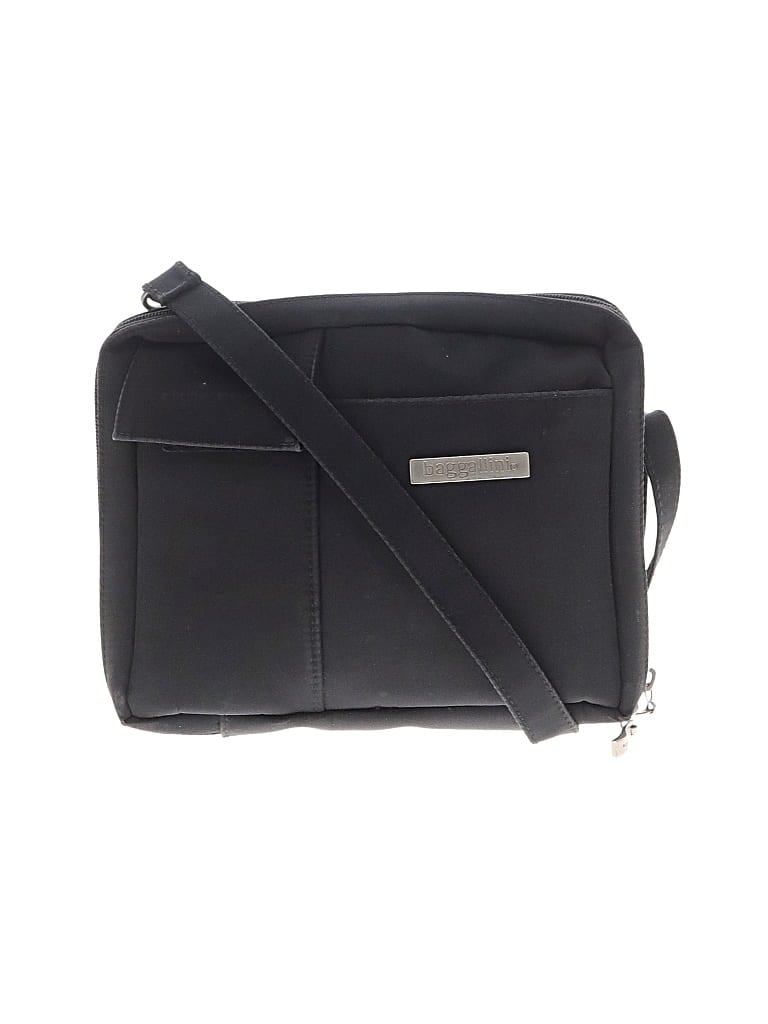 Pre-owned Baggallini Crossbody Bag In Black