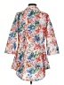 Weavz 100% Polyester Print White Jacket Size S - photo 2