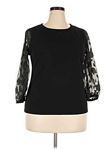 Elle 3/4 Sleeve Top (view 1)