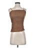 The Workshop Brown Sleeveless Blouse Size S - photo 1