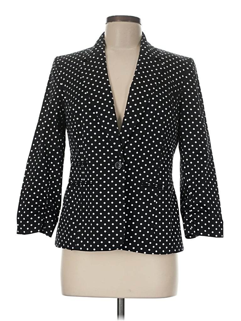 Pre-owned Nine West Blazer Jacket In Black
