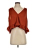 Free People Orange Sleeveless Blouse Size S - photo 1