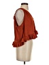 Free People Orange Sleeveless Blouse Size S - photo 4