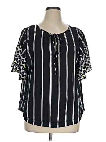 Stylus Short Sleeve Blouse (view 1)