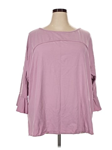 Belle By Kim Gravel 3/4 Sleeve T-Shirt (view 1)