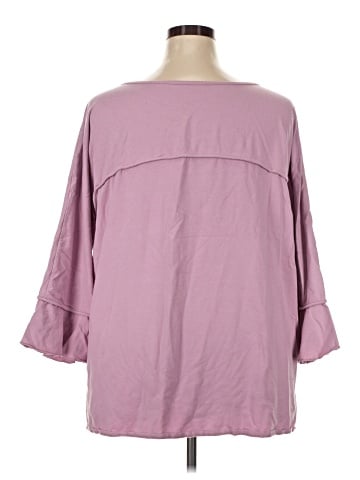 Belle By Kim Gravel 3/4 Sleeve T-Shirt (view 2)