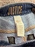 Justice Solid Blue Jeggings Size 12 - photo 3
