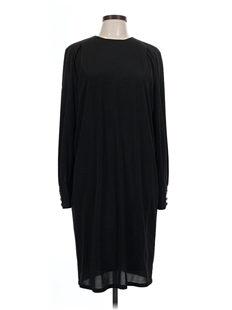 Pre-owned Liz Claiborne Collection Casual Dress In Black