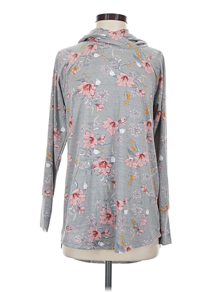 Pre-owned Lularoe Fleece Jacket In Gray