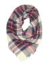 Unbranded Plaid Burgundy Scarf One size - photo 1