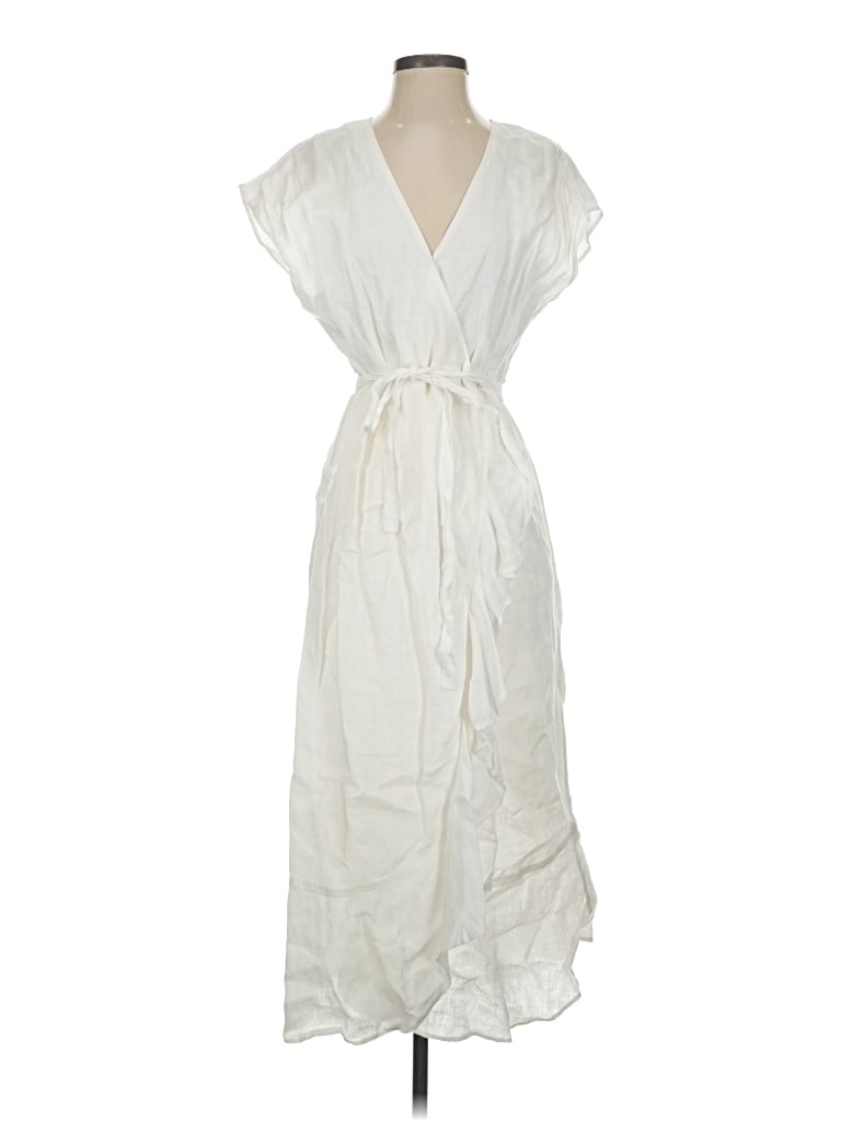 Pre-owned Joie Casual Dress In Ivory