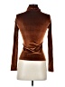 Moda International Brown Long Sleeve Turtleneck Size XS - photo 2