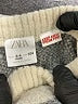 Zara Checkered-gingham Ivory Pullover Sweater Size 3 - 4 - photo 3