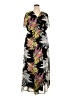 Lane Bryant 100% Polyester Print Black Casual Dress Size 18 - 20 Plus - photo 1