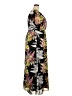 Lane Bryant 100% Polyester Print Black Casual Dress Size 18 - 20 Plus - photo 4
