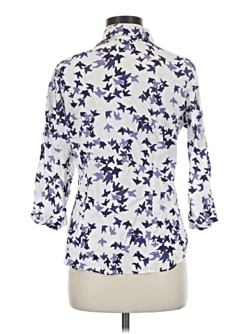 Weston Wear 3/4 Sleeve Button-Down Shirt (view 2)
