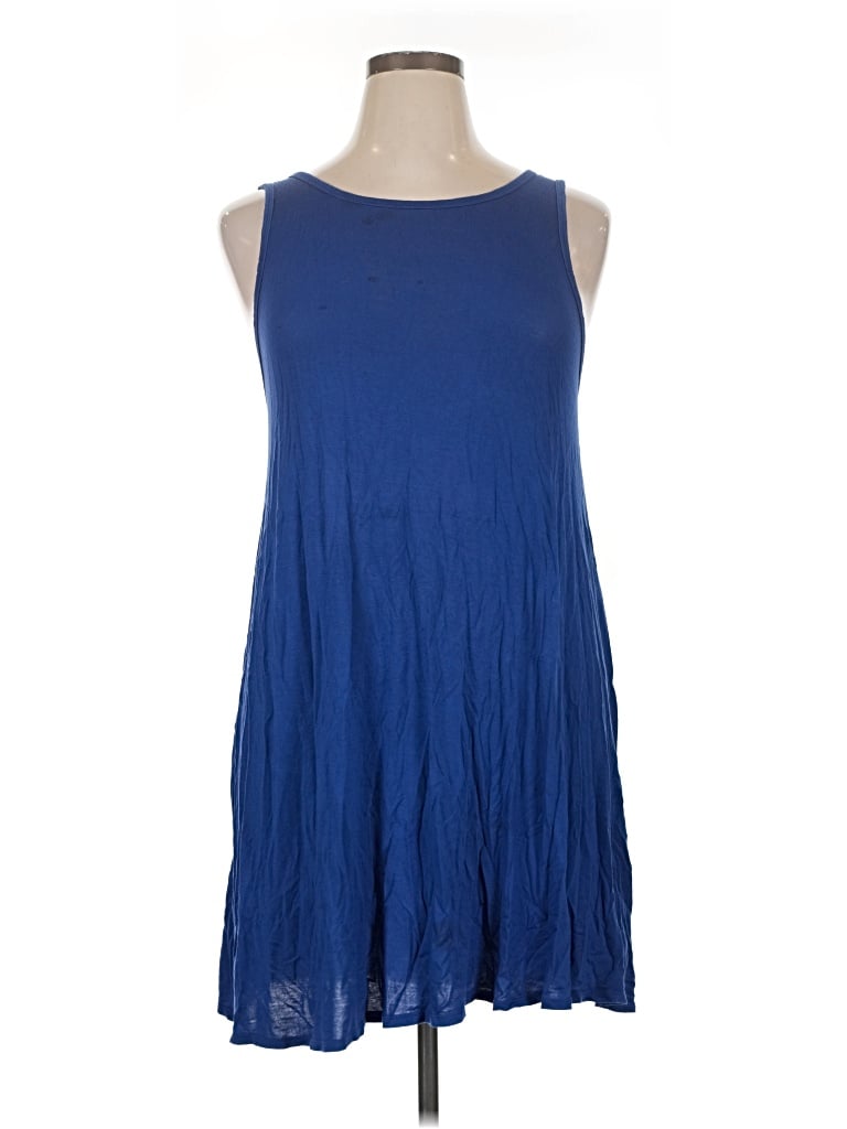 Pre-owned Faded Glory Casual Dress In Blue