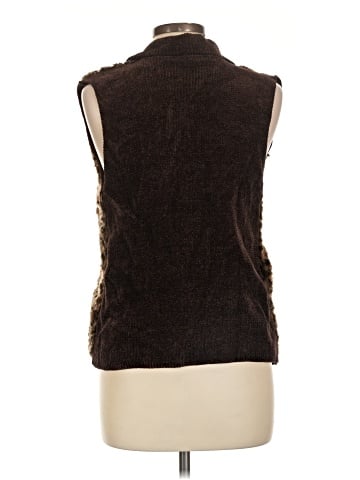 Lisa International Faux Fur Vest (view 2)