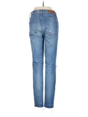 Madewell 9" High-Rise Skinny Jeans in Winifred Wash: Drop-Hem Edition (view 2)